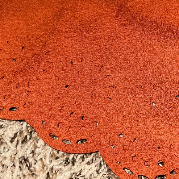 3 FOR $15❗️Orange SHEIN Shirt - Picture 4 of 6